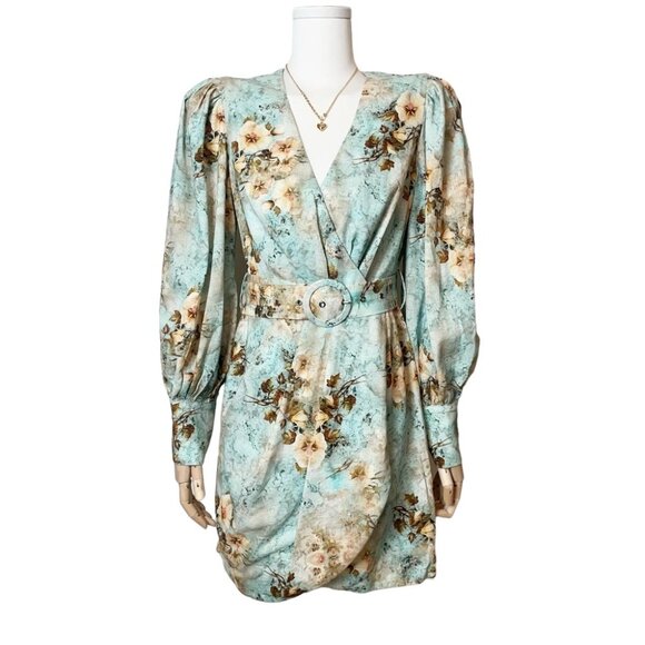 NWT Elliatt Overindulgence Linen Mini Dress - Picture 2 of 8